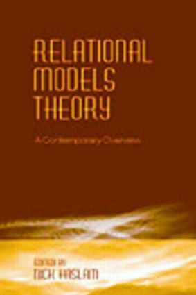 Relational Models Theory (A Contemporary Overview) by Nick Haslam, 9780805853568