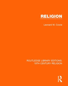 Religion - 9781138084346 by Leonard W. Cowie, 9781138084346