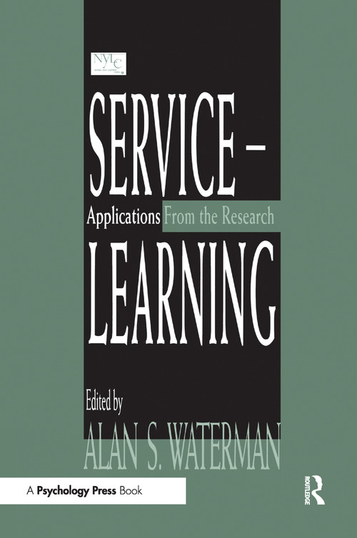 Service-learning (Applications From the Research) by Alan S. Waterman, 9780805825367