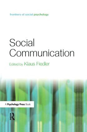 Social Communication by Klaus Fiedler, 9781138006171