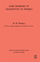 Some Problems of Transitivity in Swahili by W. H. Whiteley, 9780901877796
