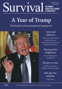 Survival 59.6 by The International Institute for Strategic Studies (IISS), 9781138059030
