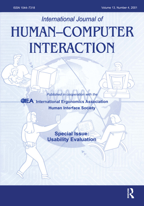 Usability Evaluation (A Special Issue of the International Journal of Human-Computer Interaction) by James R. Lewis, 9780805896756