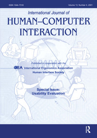 Usability Evaluation (A Special Issue of the International Journal of Human-Computer Interaction) by James R. Lewis, 9780805896756