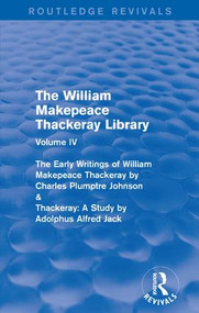The William Makepeace Thackeray Library - 9781138202740 by Richard Pearson, 9781138202740