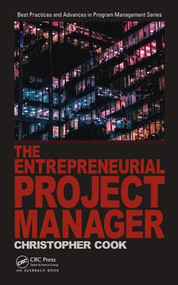 The Entrepreneurial Project Manager - 9781498782357 by Chris Cook, 9781498782357