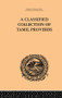 A Classical Collection of Tamil Proverbs by Herman Jensen, 9781138862180