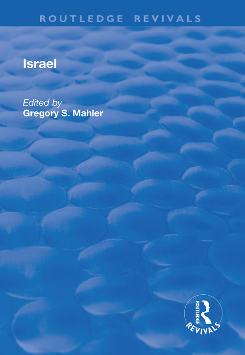 Israel - 9781138716698 by Gregory S. Mahler, 9781138716698