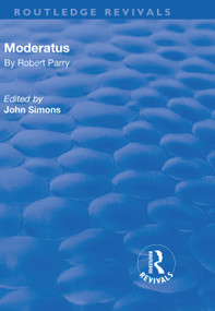 Moderatus - 9781138727397 by John Simons, 9781138727397