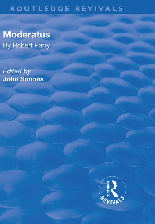 Moderatus - 9781138727397 by John Simons, 9781138727397