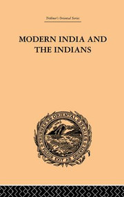Modern India and the Indians - 9781138862166 by Monier Monier-Williams, 9781138862166