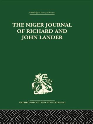 The Niger Journal of Richard and John Lander by Robin Hallett, 9781138861855