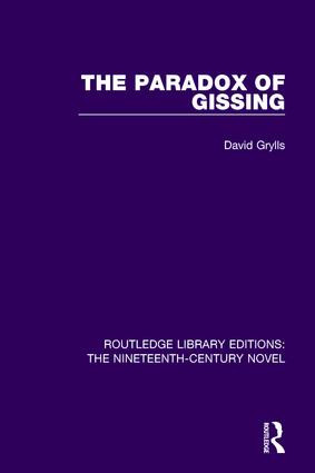 The Paradox of Gissing by David Grylls, 9781138649804