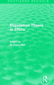 Population Theory in China - 9781138649699 by H. Yuan Tien, 9781138649699