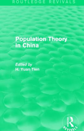 Population Theory in China - 9781138649699 by H. Yuan Tien, 9781138649699