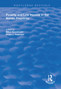 Poverty and Low Income in the Nordic Countries - 9781138702974 by Björn Gustafsson, Peder J. Pedersen, 9781138702974