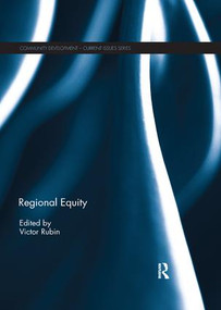 Regional Equity by Victor Rubin, 9781138502567