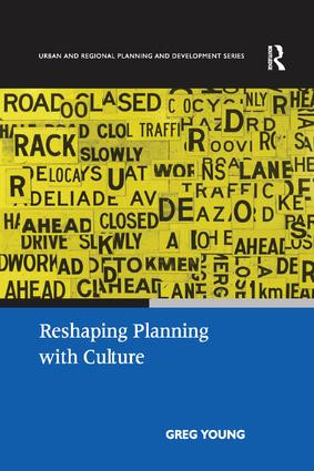 Reshaping Planning with Culture - 9781138262317 by Greg Young, 9781138262317