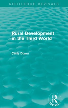 Rural Development in the Third World - 9781138920286 by Chris Dixon, 9781138920286