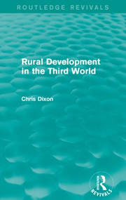 Rural Development in the Third World - 9781138920286 by Chris Dixon, 9781138920286