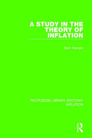 A Study in the Theory of Inflation - 9781138657151 by Bent Hansen, 9781138657151