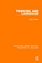 Thinking and Language - 9781138696501 by Judith Greene, 9781138696501