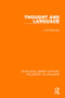 Thought and Language - 9781138696570 by J. M. Moravcsik, 9781138696570