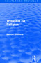 Thoughts on Religion by Samuel Shattock, 9781138912984