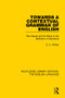Towards a Contextual Grammar of English (The Clause and its Place in the Definition of Sentence) by Eugene Winter, 9781138918566