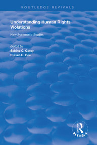 Understanding Human Rights Violations (New Systematic Studies) by Steven C. Poe, 9781138358546