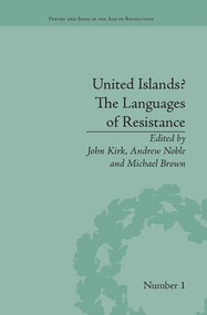 United Islands? The Languages of Resistance by John Kirk, 9781138662032