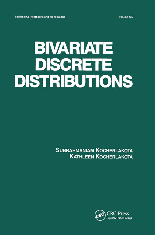 Bivariate Discrete Distributions by Kocherlakota, 9780367450328