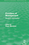 Frontiers of Management (Routledge Revivals) (Research and Practice) by Roger Mansfield, 9780415721011