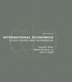 International Economics Study Guide and Workbook by Dana Stryk, 9780415228305