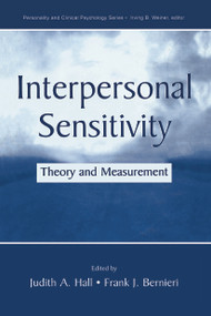 Interpersonal Sensitivity (Theory and Measurement) by Judith A. Hall, Frank J. Bernieri, 9780415655286