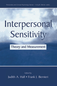 Interpersonal Sensitivity (Theory and Measurement) by Judith A. Hall, Frank J. Bernieri, 9780415655286