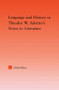 Language and History in Adorno's Notes to Literature by Ulrich Plass, 9780415535908