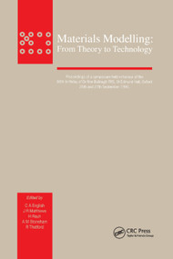 Materials Modelling (From Theory to Technology) by English, 9780367402761