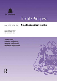 A Roadmap on Smart Textiles by Anne Schwarz, 9780415601559