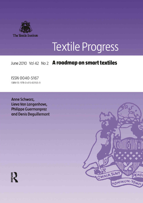 A Roadmap on Smart Textiles by Anne Schwarz, 9780415601559