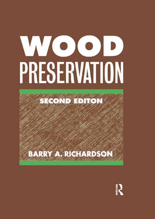 Wood Preservation by B A Richardson, 9780367402303
