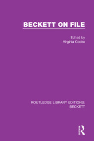 Beckett on File - 9780367746704 by Virginia Cooke, 9780367746704