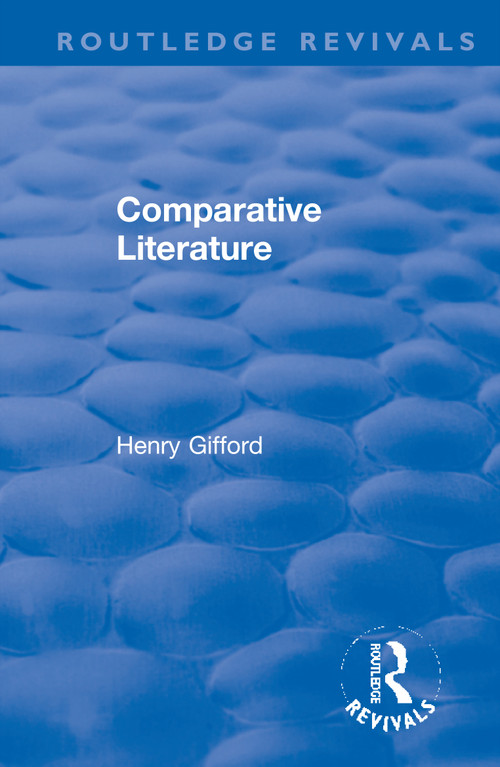 Comparative Literature - 9780367550769 by Henry Gifford, 9780367550769
