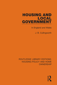 Housing and Local Government (In England and Wales) - 9780367678050 by J. B. Cullingworth, 9780367678050