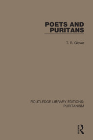 Poets and Puritans by T. R. Glover, 9780367627713