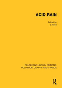 Acid Rain - 9780367364878 by J. Rose, 9780367364878