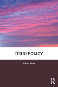 Drug Policy by Alison Ritter, 9781032124278