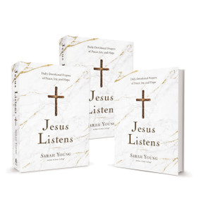 Jesus Listens, 3-pack (Daily Devotional Prayers of Peace, Joy, and Hope (A 365-Day Prayer Book)) by Sarah Young, 9781404117013