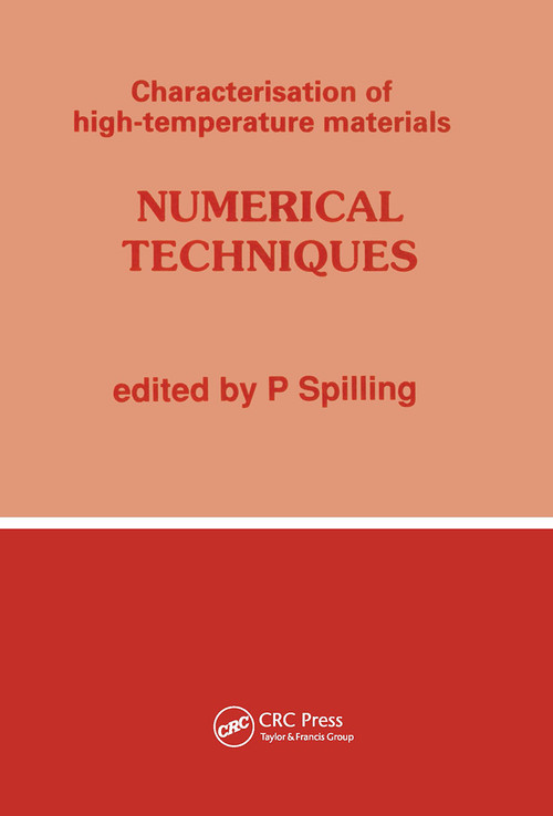 Numerical Techniques by P. Spilling, 9780901462688