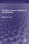 The Wave Theory of Difference and Similarity by Stephen W. Link, 9780367150525